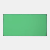 Emerald Green Desk Mat voor een schone moderne wer (Voorkant)