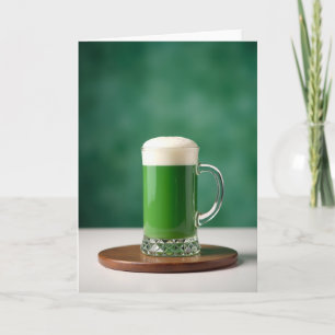 Emerald Green Drink Art Kaart