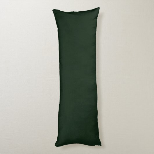 Emerald Green en Gold Leaf Body Pillow Lichaamskussen (Achterkant (Verticaal))