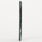 Emerald Green en Gold Marble, marmer Background Case-Mate iPhone Case (Achterkant/rechts)