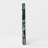 Emerald Green en Gold Marble, marmer Background Case-Mate iPhone Case (Achterkant/links)