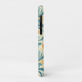 Emerald Green en Gold Paisley Bladpatroon Case-Mate iPhone Case (Achterkant/links)