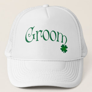 Emerald Green en White Shamrock Groom Pet
