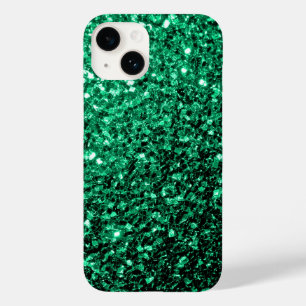 Emerald Green faux glitter Case-Mate iPhone Case