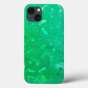 Emerald & Green Faux Glitter Texture Case-Mate iPhone Case