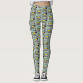 Emerald Green Figaro Car Figarations Leggings (Voorkant)