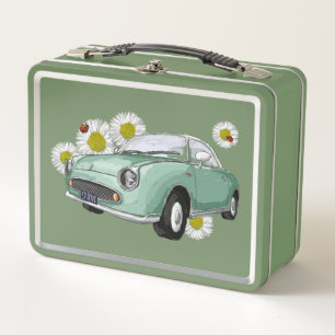Emerald Green Figaro lunch box