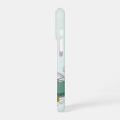 Emerald Green Figaro phone case - telefoonhoesje iPhone Hoesje (Linkerkant)