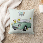 Emerald Green Figaro pillow Kussen (Deken)