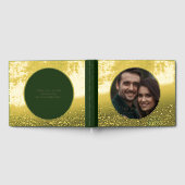 Emerald Green Folie gastenboek Elegante gastenboek (Volledig)