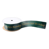 Emerald Green - Gepersonaliseerd lint (Spoel)