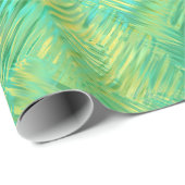 Emerald Green Glassy Texture Cadeaupapier (Rol Hoek)