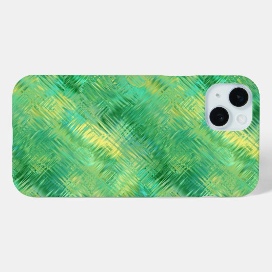 Emerald Green Glassy Texture Case-Mate iPhone Case (Achterkant (horizontaal))