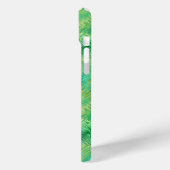 Emerald Green Glassy Texture Case-Mate iPhone Case (Achterkant / Links)
