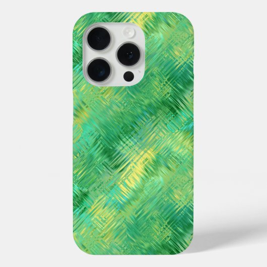 Emerald Green Glassy Texture Case-Mate iPhone Case (Achterkant)