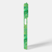 Emerald Green Glassy Texture Case-Mate iPhone Case (Achterkant / Rechts)