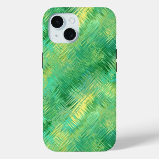 Emerald Green Glassy Texture Case-Mate iPhone Case (Achterkant)