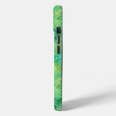 Emerald Green Glassy Texture Case-Mate iPhone Case (Achterkant / Links)