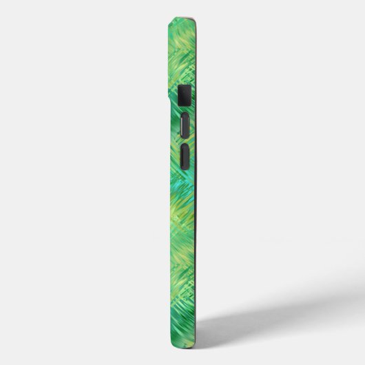 Emerald Green Glassy Texture Case-Mate iPhone Case (Achterkant / Links)