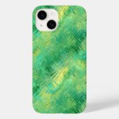 Emerald Green Glassy Texture Case-Mate iPhone Case (Achterkant)