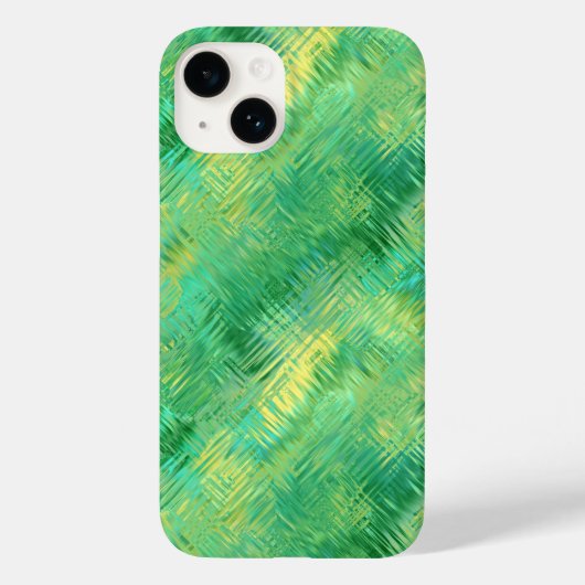 Emerald Green Glassy Texture Case-Mate iPhone Case (Achterkant)