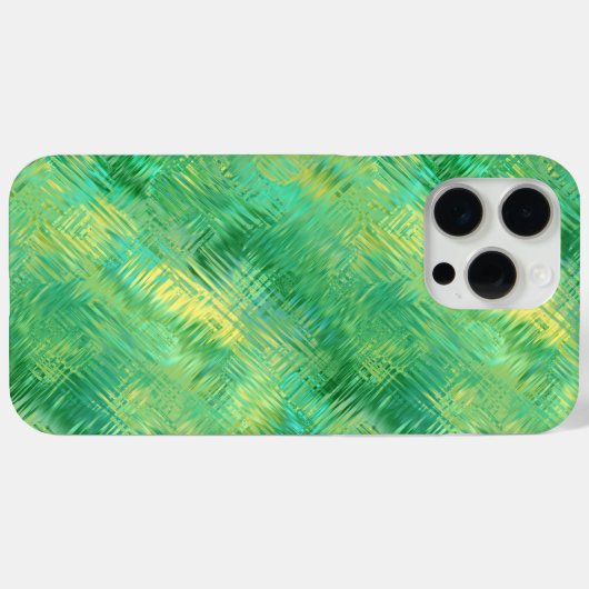 Emerald Green Glassy Texture Case-Mate iPhone Case (Achterkant (horizontaal))