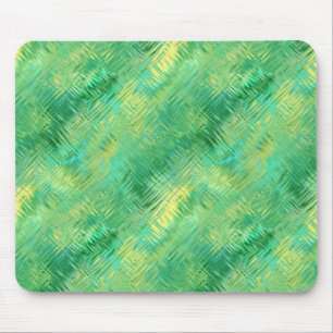 Emerald Green Glassy Texture Muismat