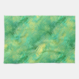 Emerald Green Glassy Texture Theedoek