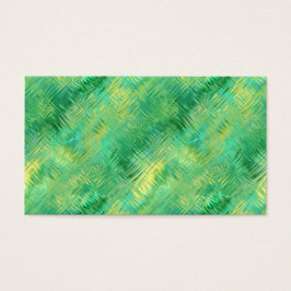 Emerald Green Glassy Texture Visitekaartje