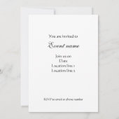 Emerald Green glitter sparkles Personalize Kaart (Achterkant)