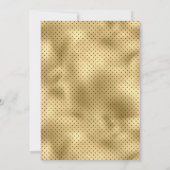 Emerald Green Gold Floral Islamic Muslim Wedding Kaart (Achterkant)