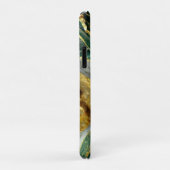 Emerald Green Gold Marble Metallic Luxury Geode Case-Mate iPhone Case (Achterkant/rechts)