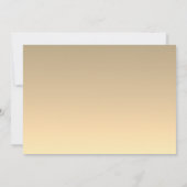 Emerald Green Gold Rope Heart Bewaar de datum Save The Date (Achterkant)