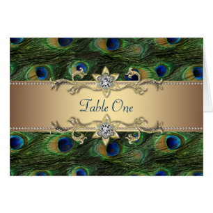 Emerald Green Gold Royal Indian Peacock Wedding