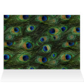 Emerald Green Gold Royal Indian Peacock Wedding (Binnen Horizontaal (Boven))