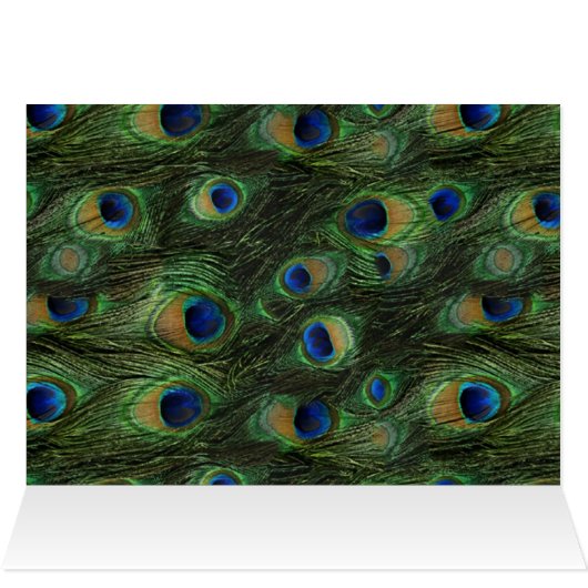 Emerald Green Gold Royal Indian Peacock Wedding (Binnen Horizontaal (Boven))