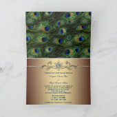 Emerald Green Gold Royal Indian Peacock Wedding (Binnen)