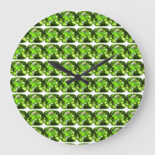 Emerald Green Grote Klok