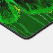 Emerald Green Ierse thema Custom Desk Mat (Hoek)
