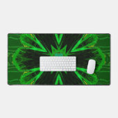 Emerald Green Ierse thema Custom Desk Mat (Keyboard & Muis)