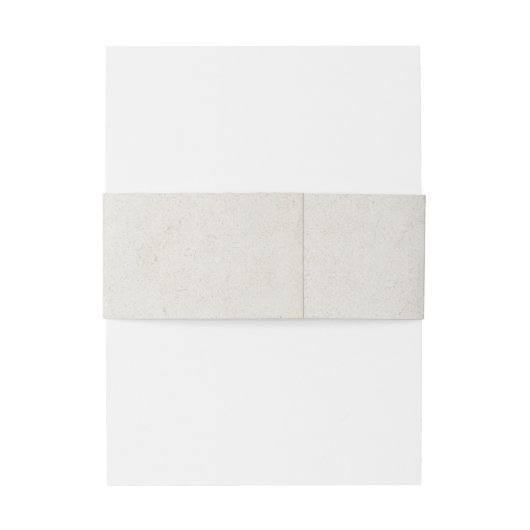 Emerald Green initialen bruiloft Belly B Uitnodigingen Wikkel (Achterkant Voorbeeld)