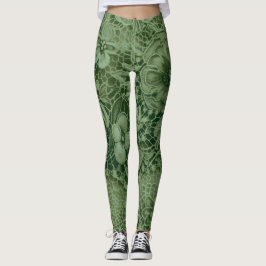 "Emerald Green  kant" Leggings