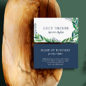 Emerald Green Leaves Visitekaartje