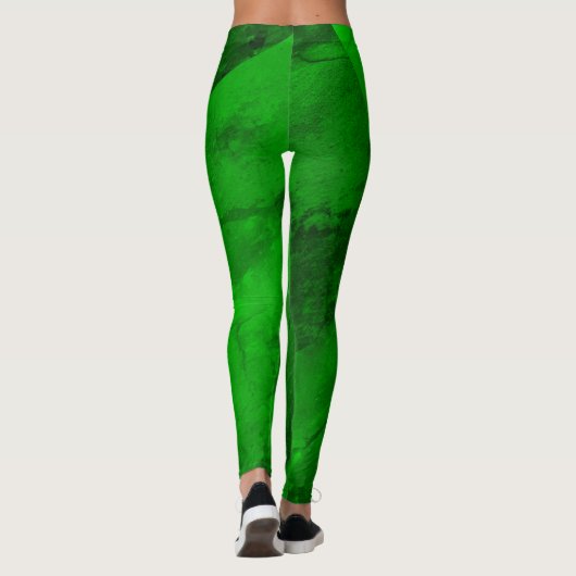 Emerald Green Leggings (Achterkant)