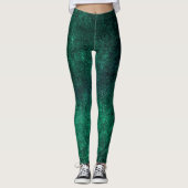 Emerald Green Leggings (Voorkant)