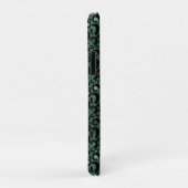 Emerald Green Leopard Print Case-Mate iPhone Case (Achterkant/rechts)