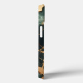 Emerald Green Marble iPhone 13 Hoesje (Achterkant / Rechts)