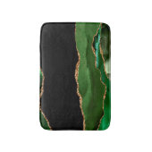 Emerald Green Marked Agate Contemeigostone Badmat (Voorkant Verticaal)
