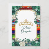 Emerald Green & Mexican Blanket Girl, lief 16th Kaart (Achterkant)