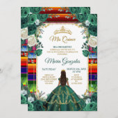 Emerald Green & Mexican Blanket Girl, lief 16th Kaart (Voorkant / Achterkant)